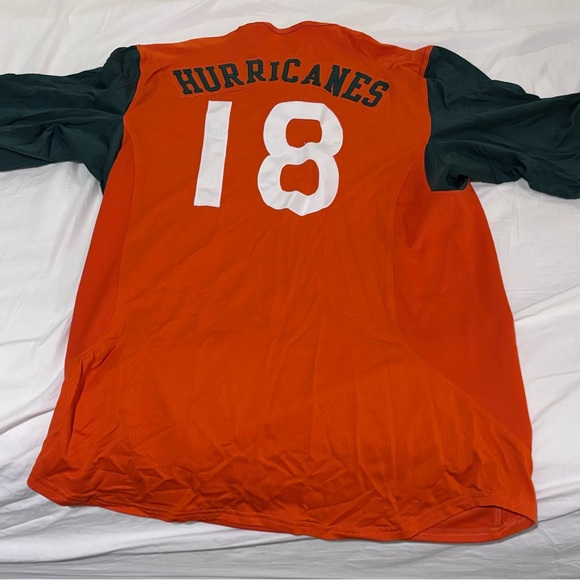 Miami Hurricanes Baseball Jersey - Picture 2 of 2